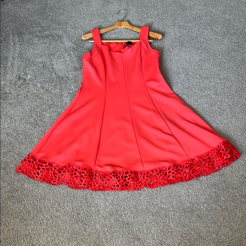 Cute Coral Mini Dress